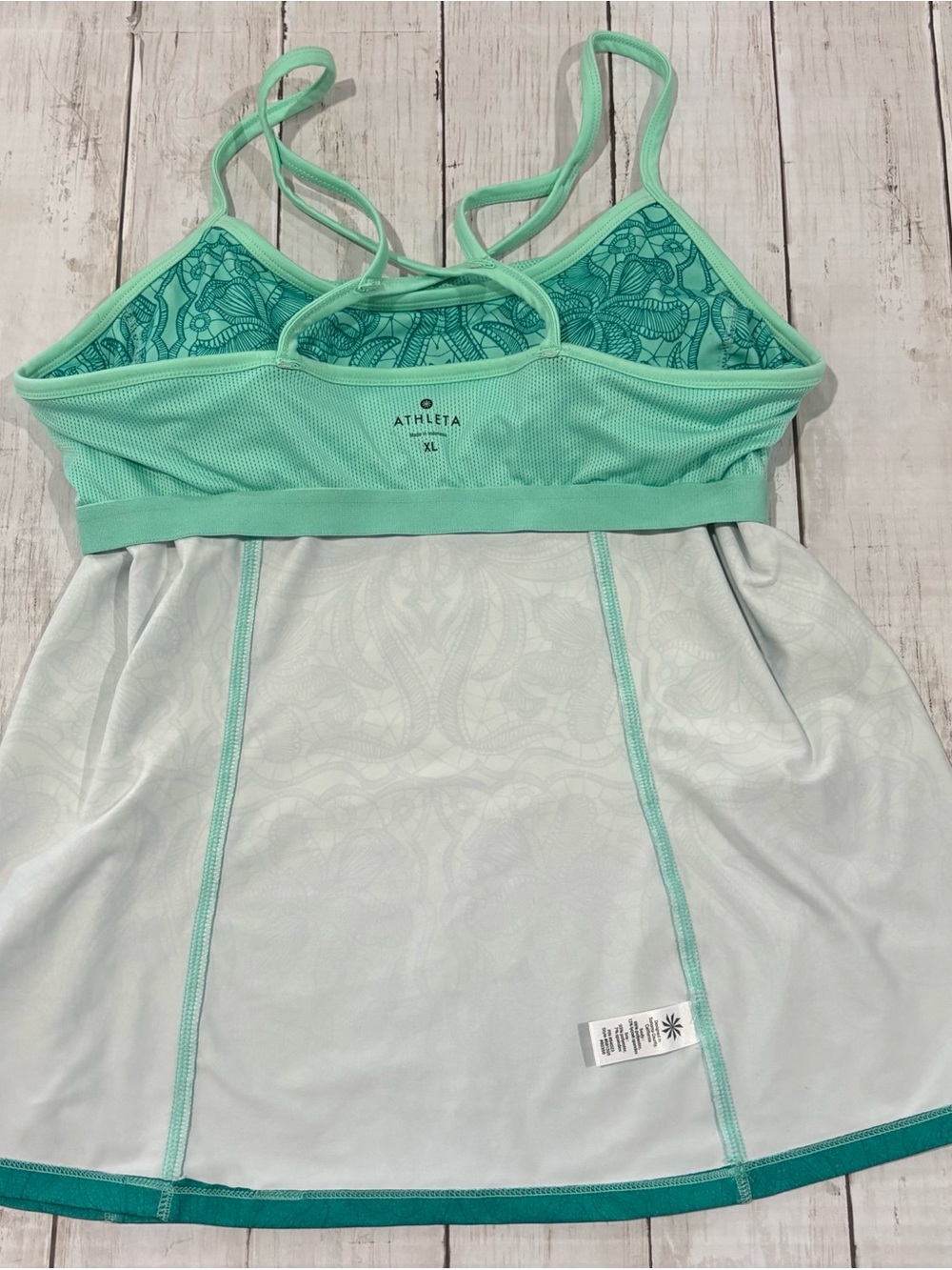 Athleta Cami Strappy Tank Top XL Harmonious Green - Picture 10 of 15